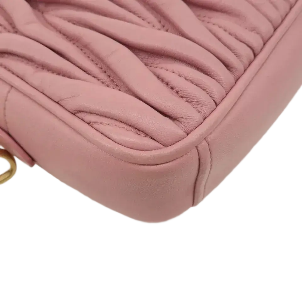 MIU MIU Matelasse Chain Shoulder Bag
