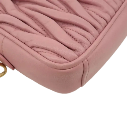 MIU MIU Matelasse Chain Shoulder Bag