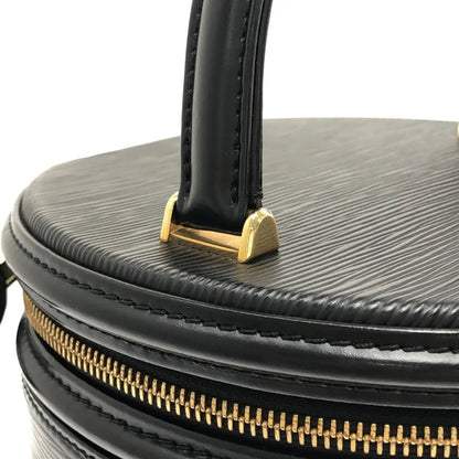 Auth LOUIS VUITTON Cannes Noir Epi Vanity Bag