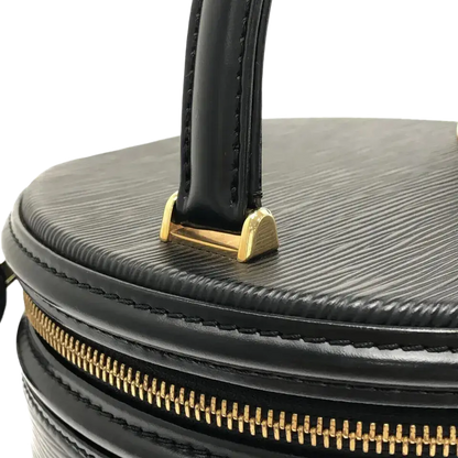 Auth LOUIS VUITTON Cannes Noir Epi Vanity Bag