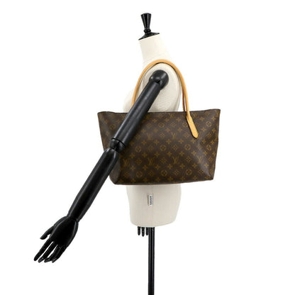 LOUIS VUITTON Monogram Raspail PM Tote Bag Brown Purse