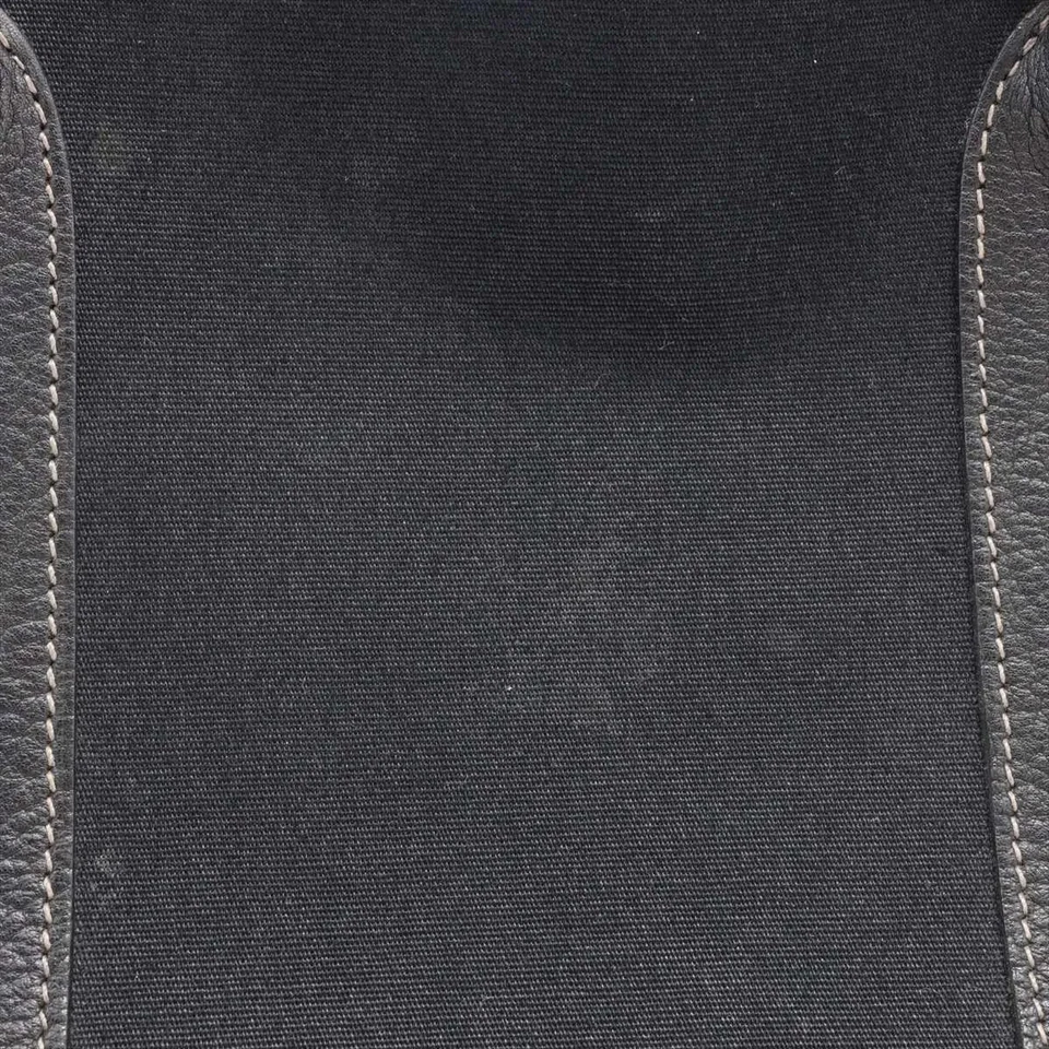 Hermès Garden Party 36 PM Twal Officie x Negonda Black Silver Metal Fittings J Stamp