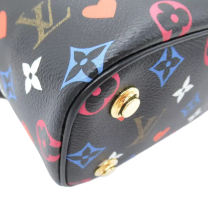 LOUIS VUITTON Vanity PM Shoulder Bag Game On Monogram Black