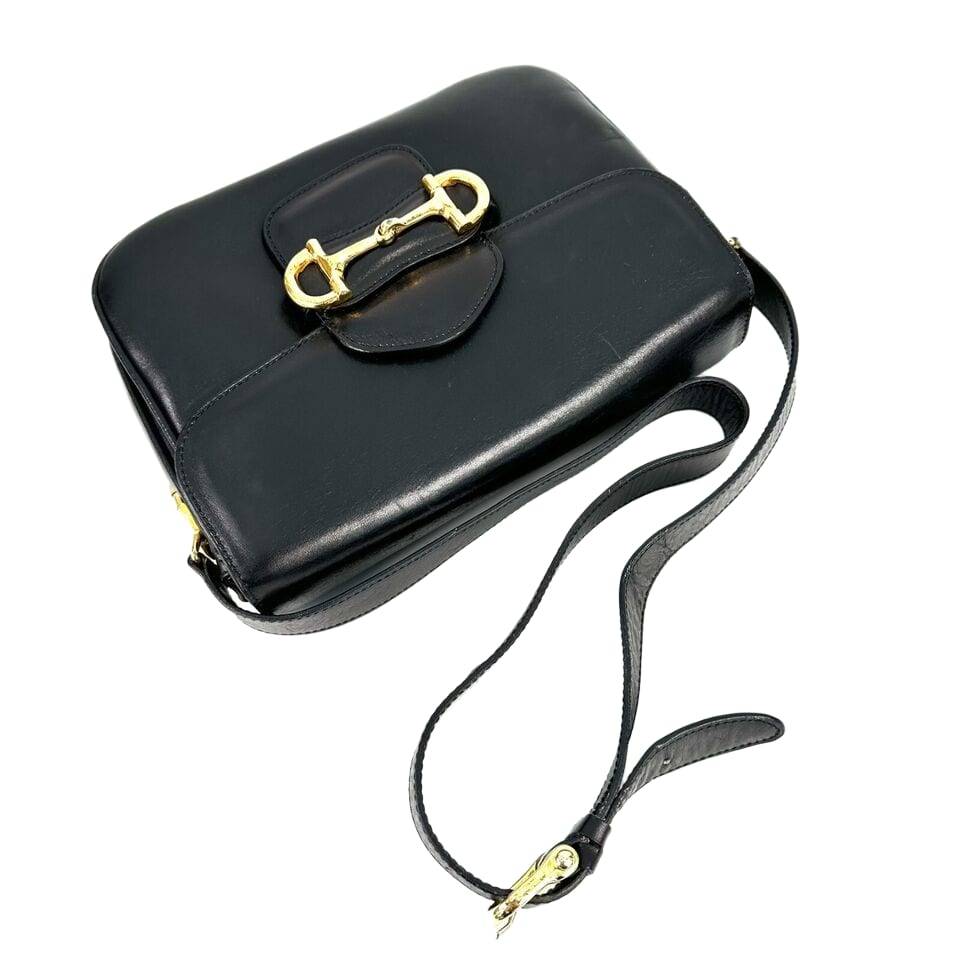Celine Horse Bit Shoulder Hand Bag Purse Authentic 343