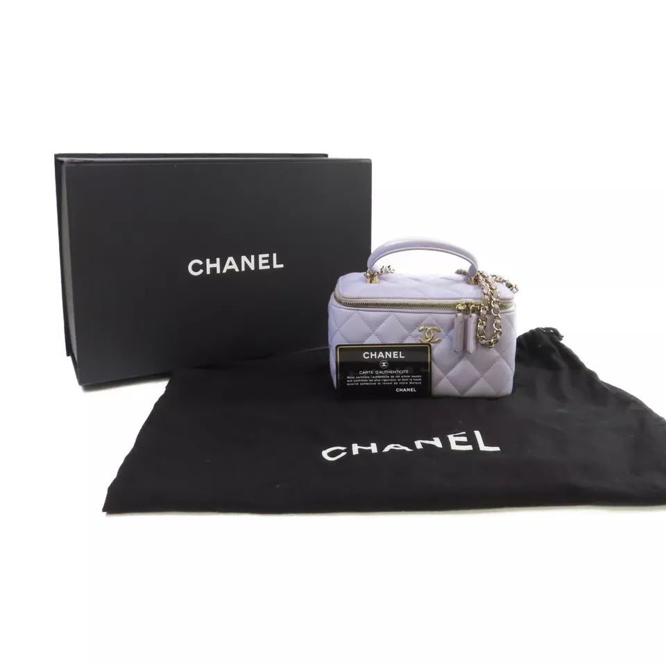 CHANEL Vanity Case Shoulder Bag