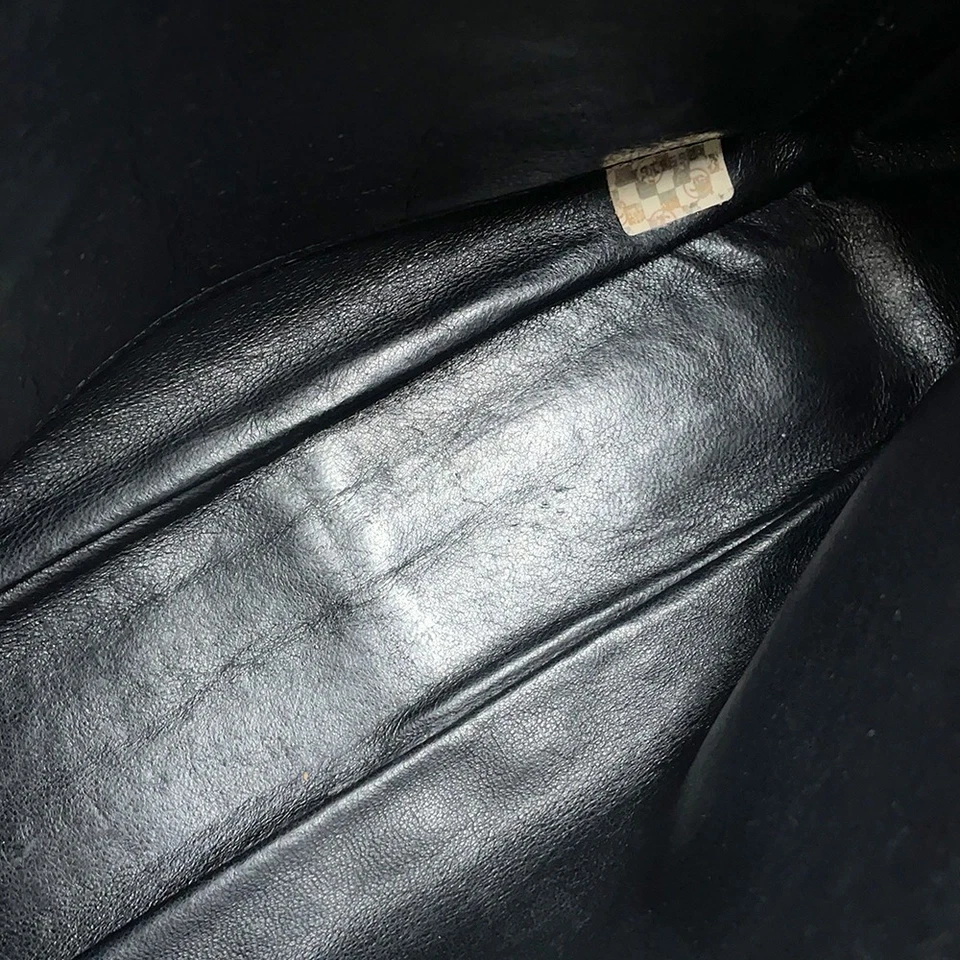 Chanel Mademoiselle Chain Shoulder Bag with Tassel in Black Lambskin