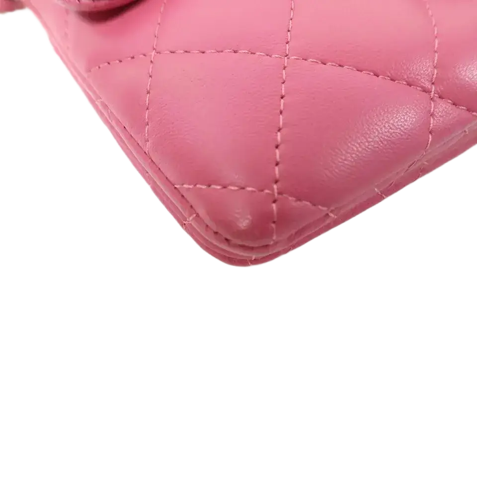 CHANEL Quilted CC GHW Chain Shoulder Bag