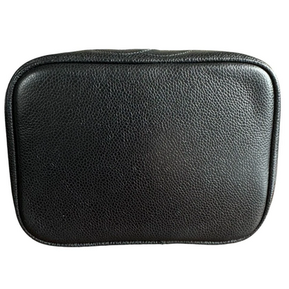CHANEL Coco Mark Caviar Vanity Bag