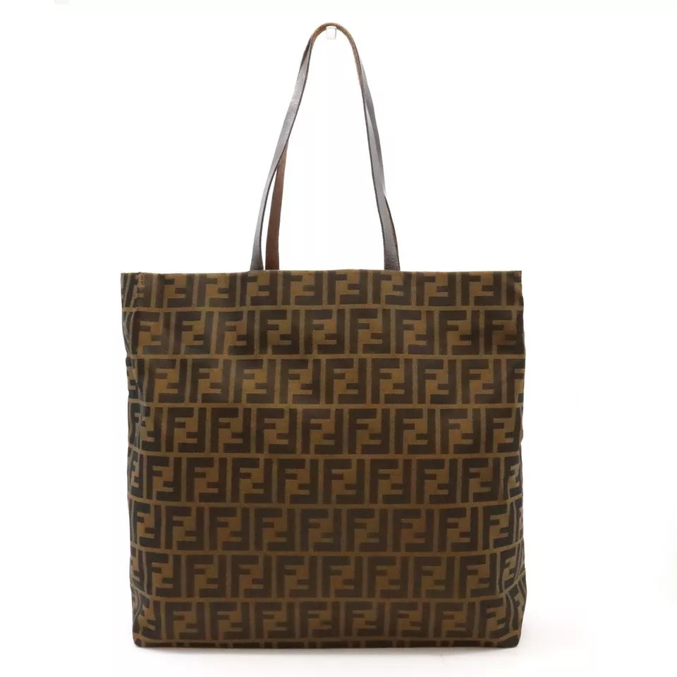 Fendi Zucca Pattern Tote Bag