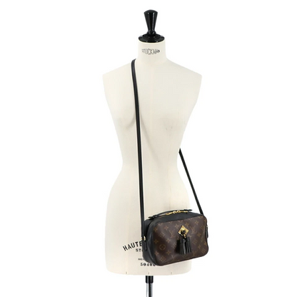 Louis Vuitton Saintonge in Monogram Canvas & Noir Leather
