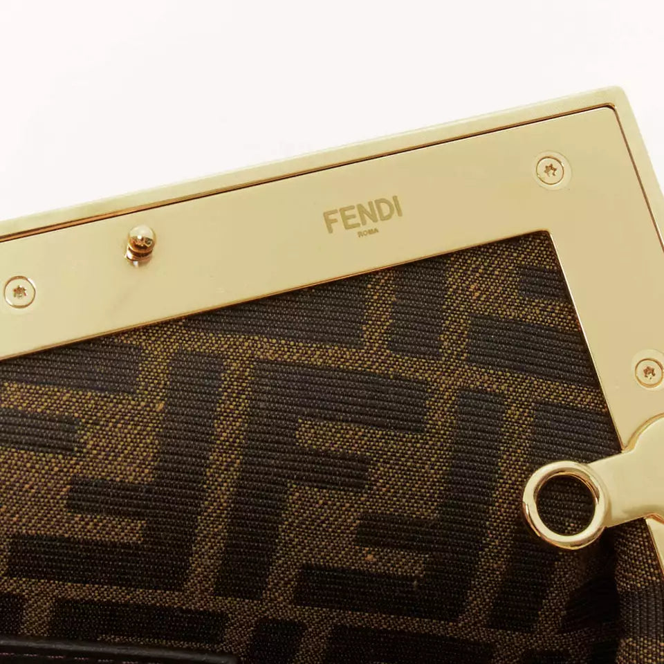 FENDI 2021 First Small Crossbody Clutch Bag