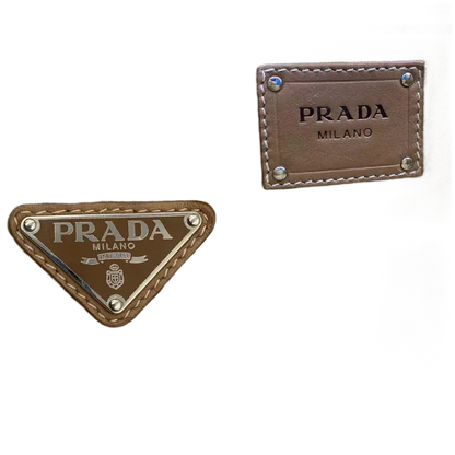 PRADA Raffia Crochet Handbag