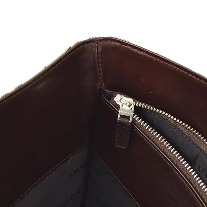 Burberry Check Tote Handbag