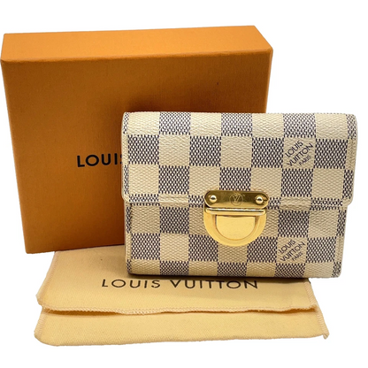 Louis Vuitton Vintage Damier Azur Portefeuille Koala Wallet