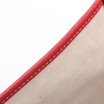 Goyard Saint Louis GM PVC x Leather Tote Bag Red