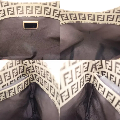 FENDI Zucca Mamma Bucket Handbag