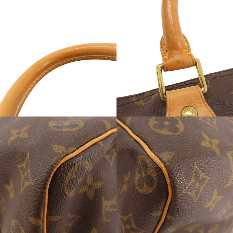 LOUIS VUITTON Boston bag Speedy 35 Monogram Monogram canvas