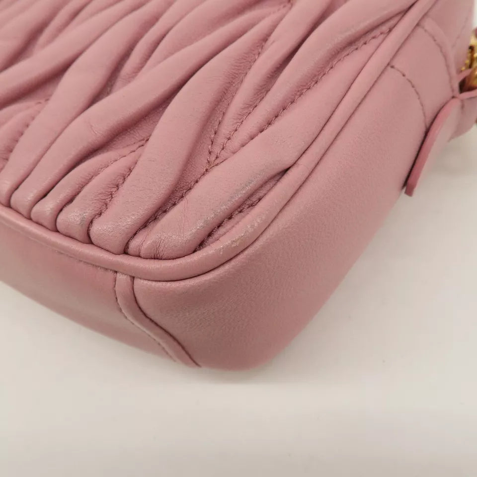 MIU MIU Matelasse Chain Shoulder Bag