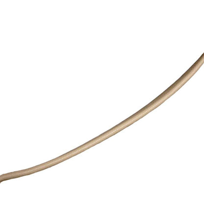 CELINE Chain Shoulder Bag Leather Beige