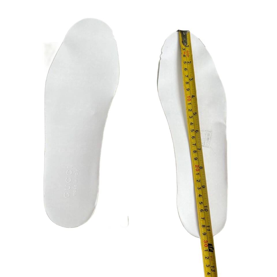 Gucci Men's Basket Sneakers Low Top Lace Up Red White Blue