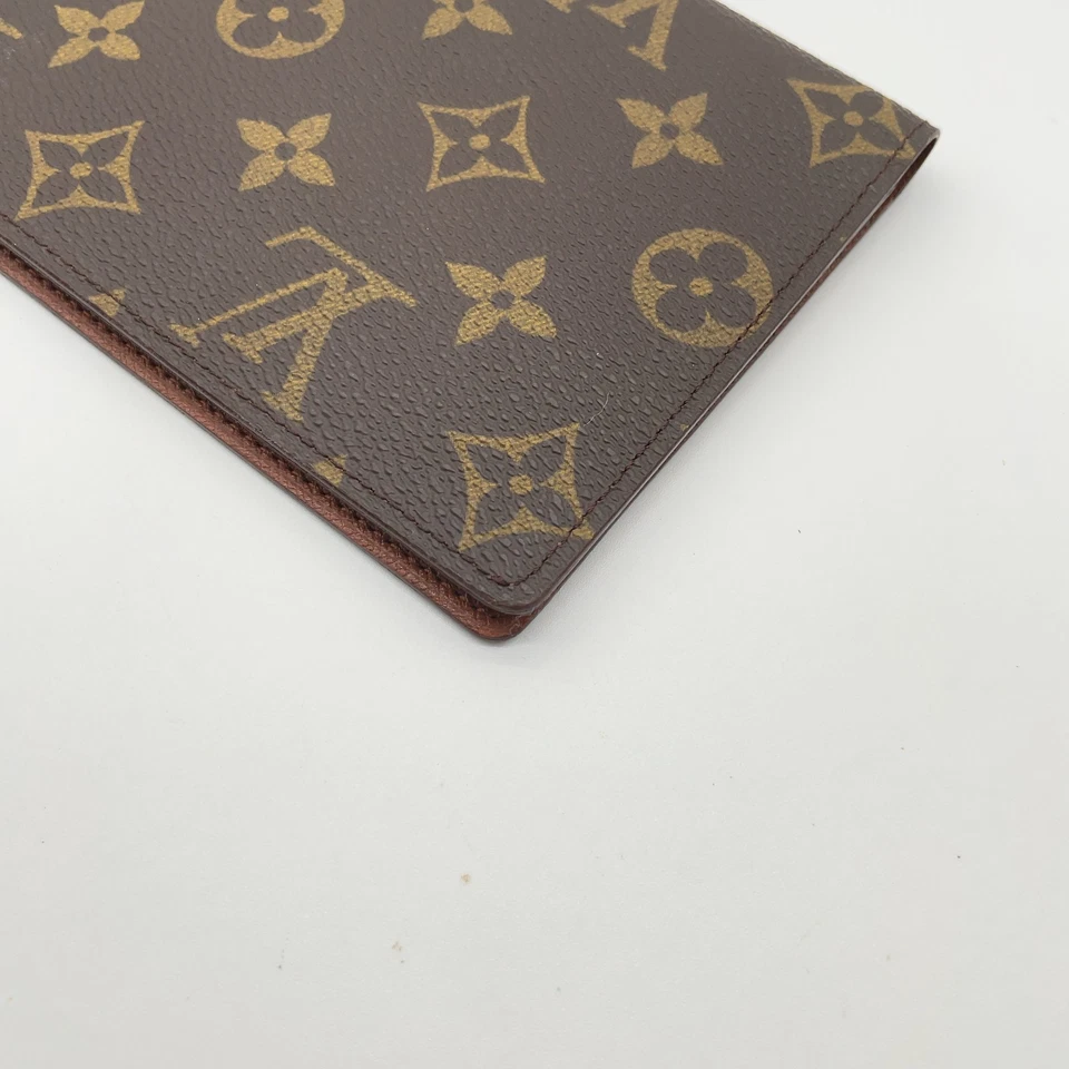 Louis Vuitton Vintage Agenda Horizontal Bill Case in Monogram Canvas
