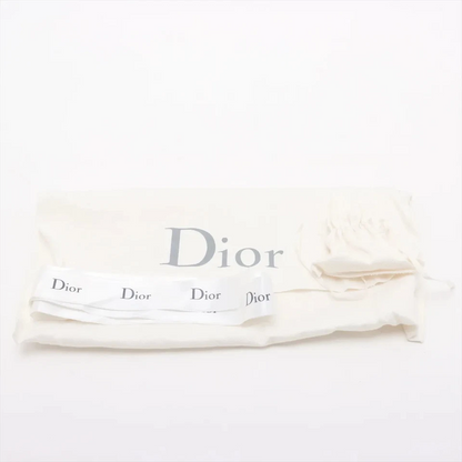 Christian Dior Diorama Leather Chain Wallet in Blue