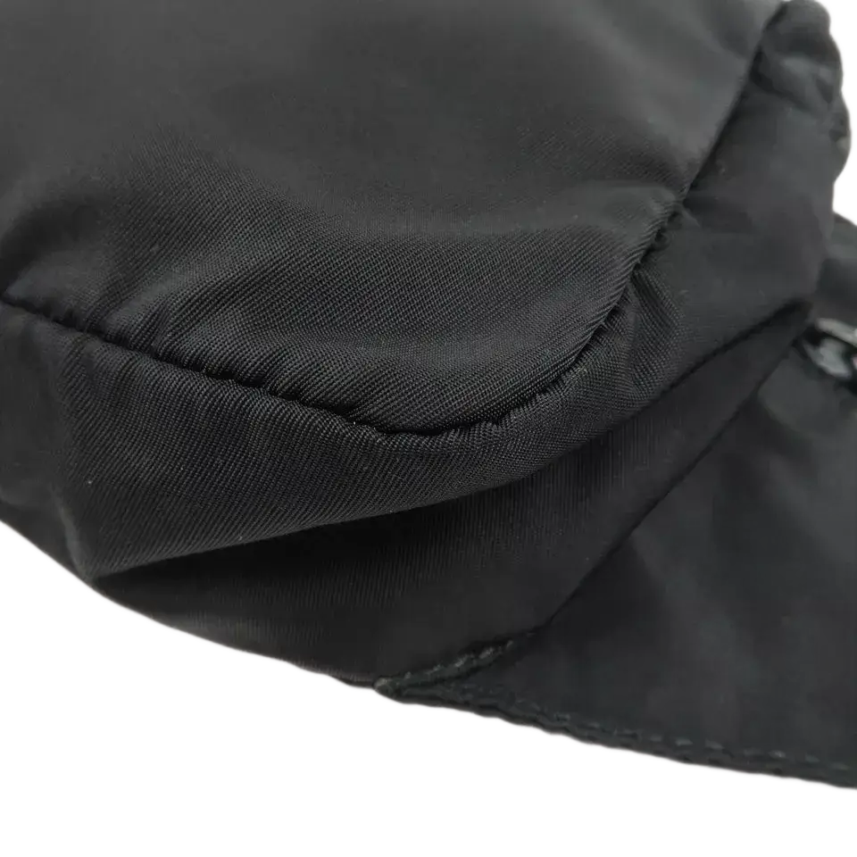 PRADA Nylon Leather Waist Bag