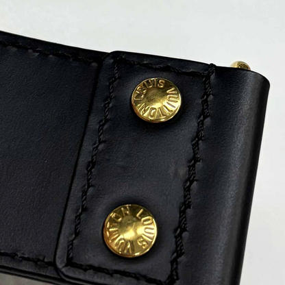 Louis Vuitton Epi Papillon Trunk Shoulder Bag in Noir