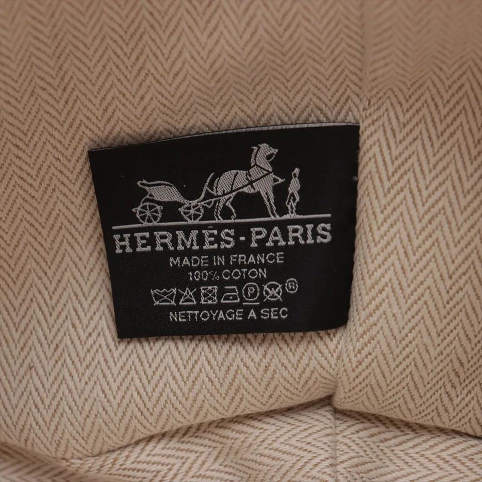 Hermès Bride-A-Brac GM Canvas Beige Silver Metal