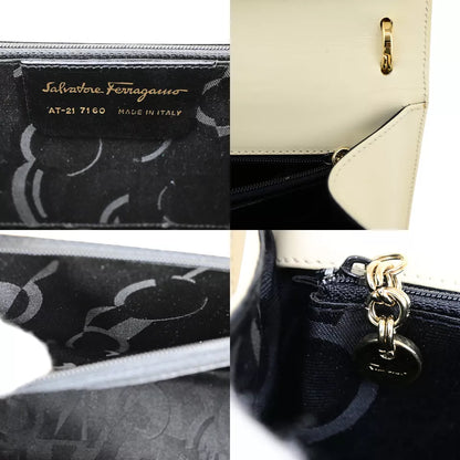 SALVATORE FERRAGAMO Logo Gancini Shoulder Bag