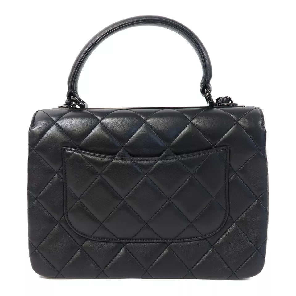 Chanel Quilted CC 2 Way Chain Shoulder Bag