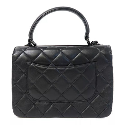 Chanel Quilted CC 2 Way Chain Shoulder Bag