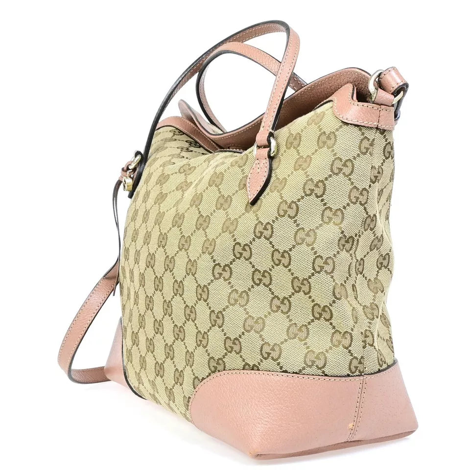 GUCCI Logo GG Pattern 2Way Shoulder Handbag