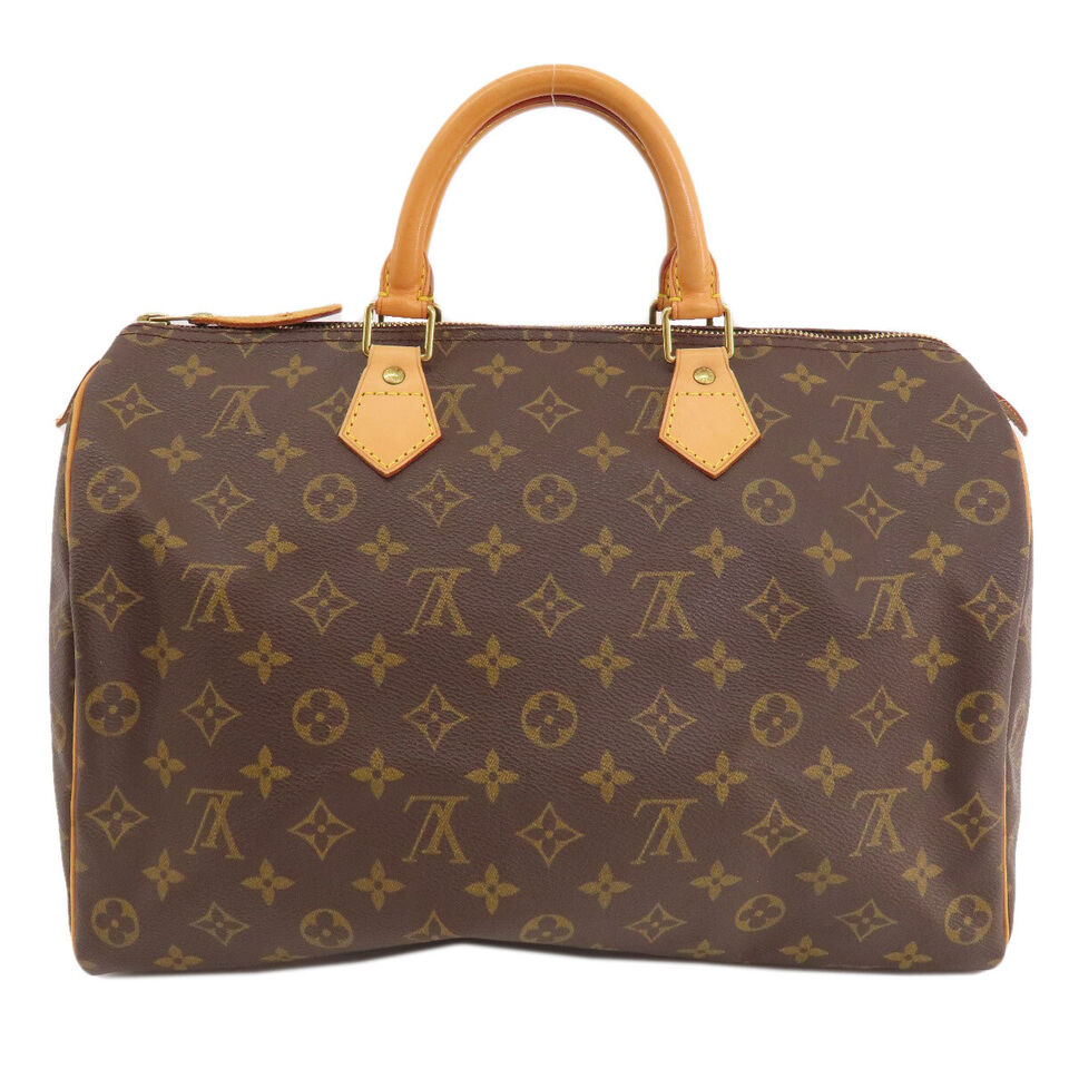 LOUIS VUITTON Boston bag Speedy 35 Monogram Monogram canvas