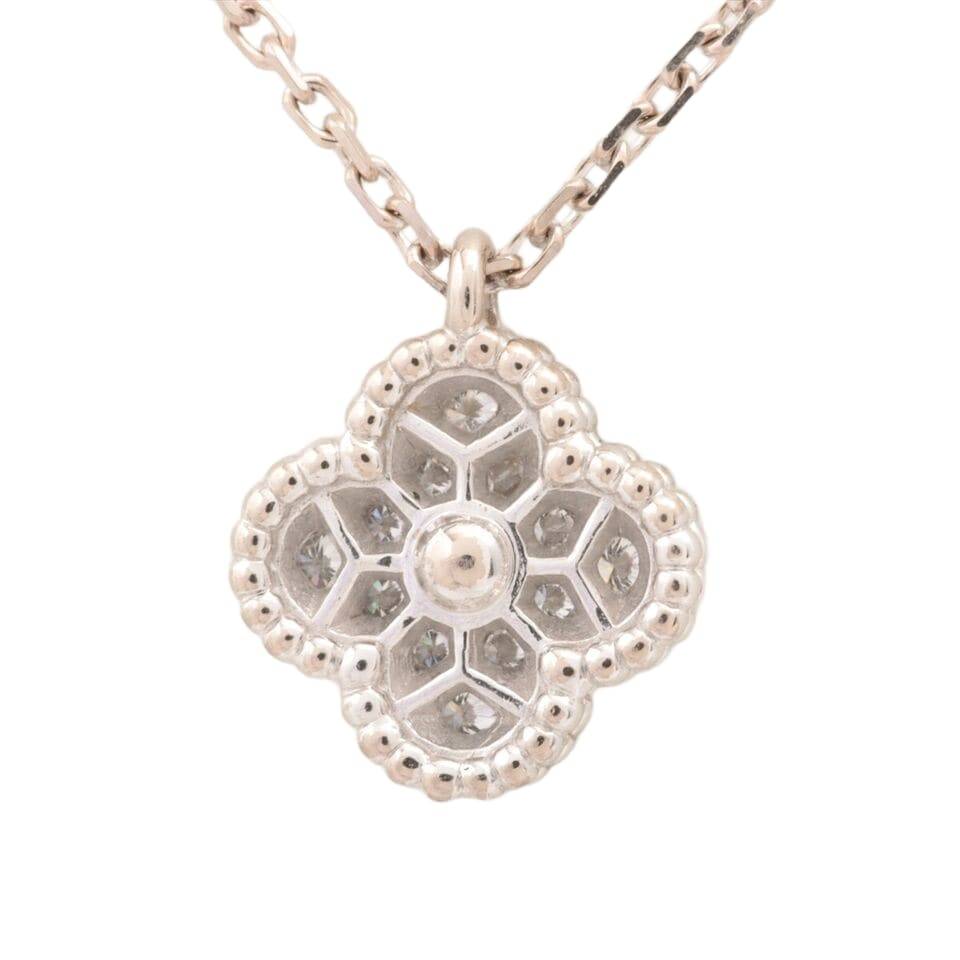 Van Cleef & Arpels Sweet Alhambra Diamond Necklace