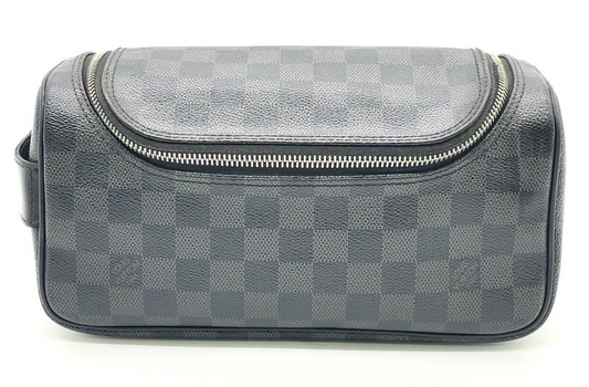 Louis Vuitton Damier Graphite Black Toiletry Pouch