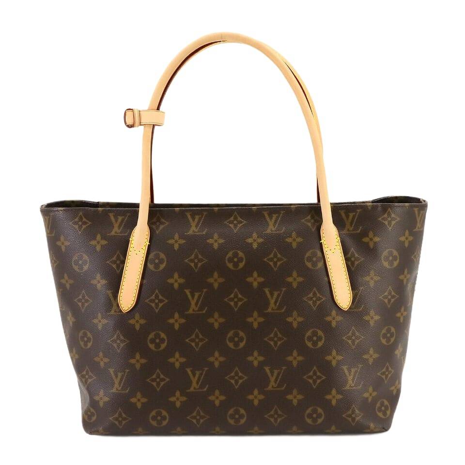 LOUIS VUITTON Monogram Raspail PM Tote Bag Brown Purse