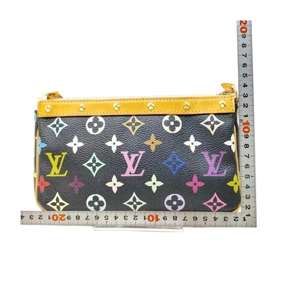 Louis Vuitton LV Accessories Pouch Bag In Black Monogram Multicolor
