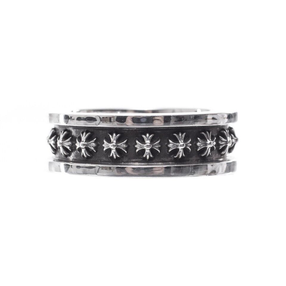 Chrome Hearts Ring - Silver Punk Mini 2006 Thin Version