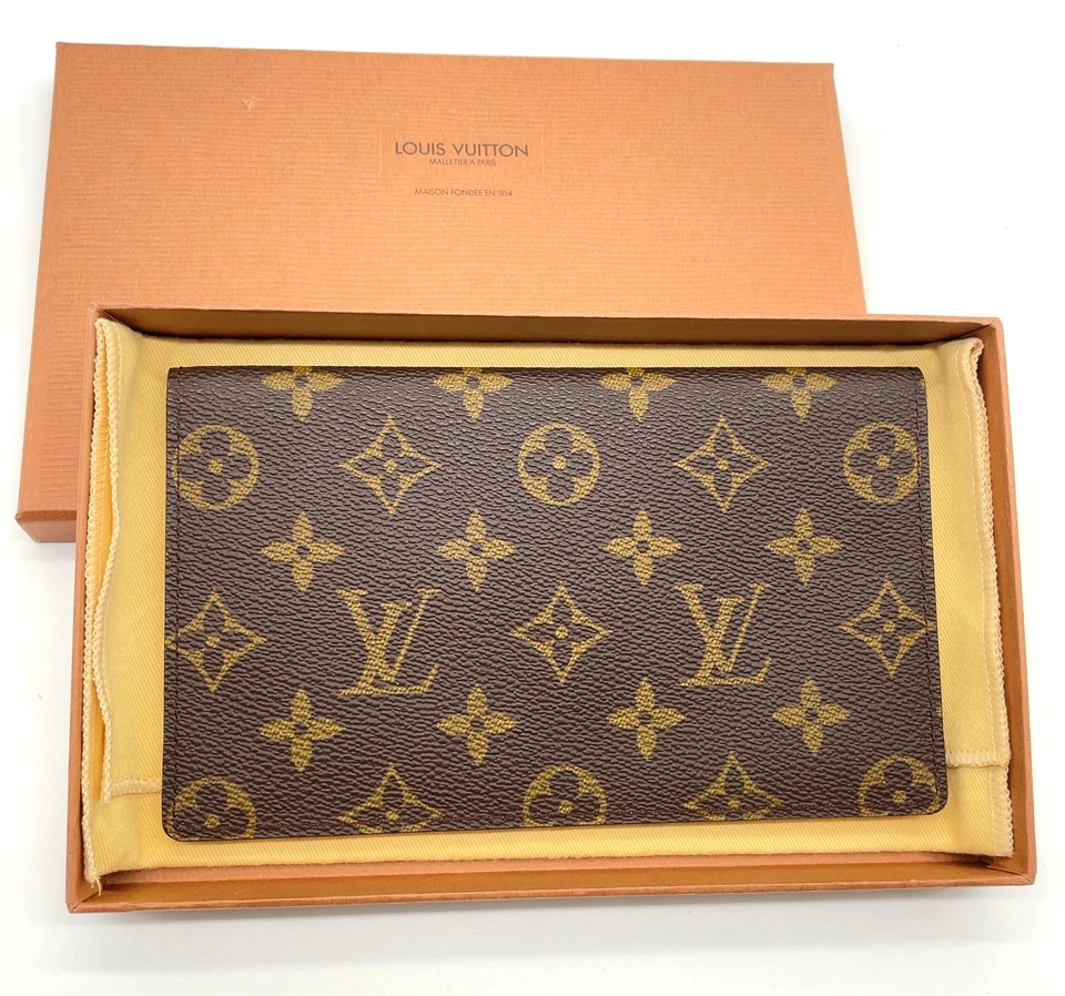 Louis Vuitton Vintage Agenda Horizontal Bill Case in Monogram Canvas