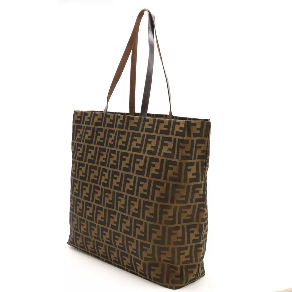 Fendi Zucca Pattern Tote Bag