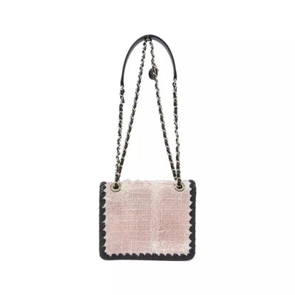 CHANEL Shoulder Bag – Pink/Black Gold