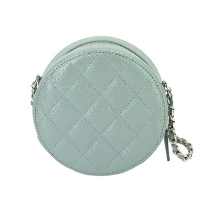 CHANEL Matelasse Mini Classic Chain Shoulder Bag Caviar Skin Leather