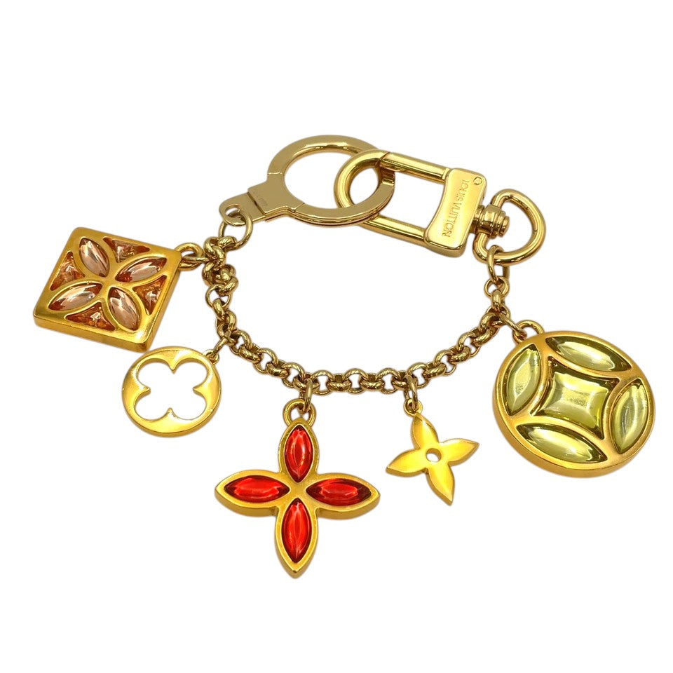 Louis Vuitton Porte Cressenne Ice Flower Keychain