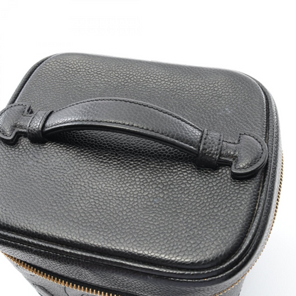 Chanel Timeless CC Tall Vanity in Black Caviar Leather